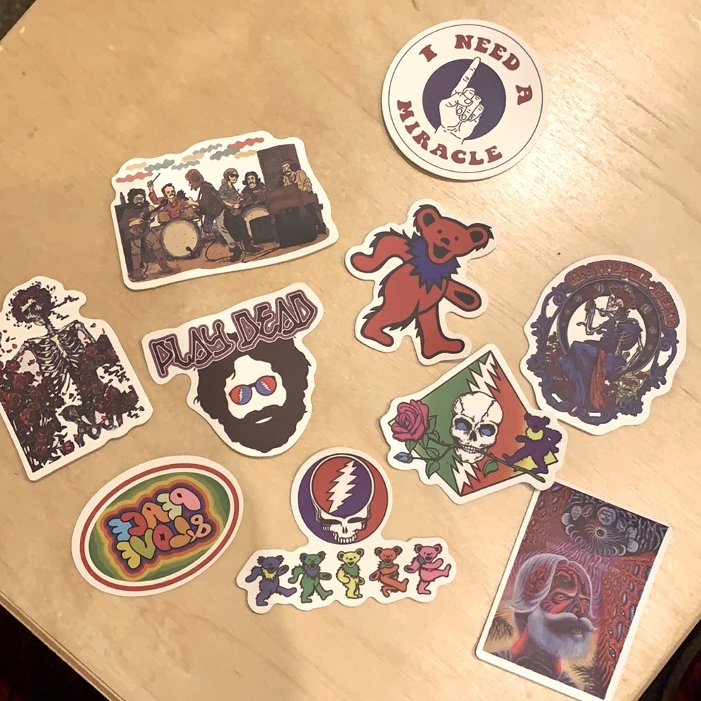 GRATEFUL DEAD STICKERS
